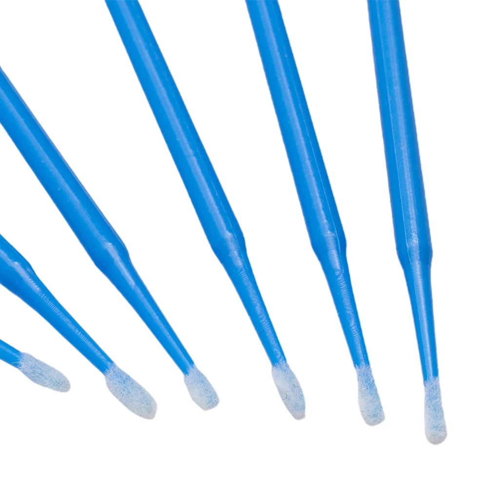 100 Unidades de Aplicadores Desechables para Retoques de Pintura – Microcepillos de Precisión para Reparación de Pintura Automotriz, Detallado, Limpieza y Manualidades