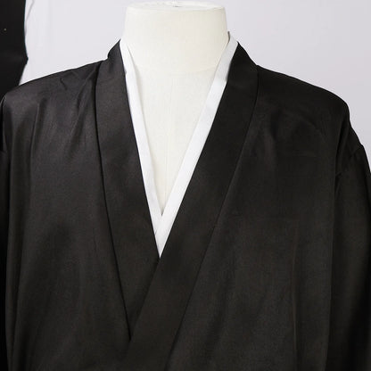 Bleach Kuchiki Rukia Cosplay Costume – Kimono Uniform Set | Unisex Anime Soul Society Outfit (Halloween / Party / Comic Con)