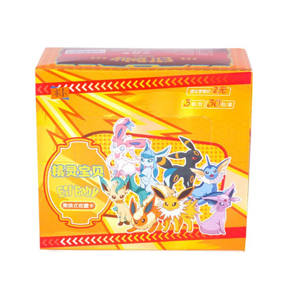 30 Bolsas de Cartas de Elfos de Anime de Pokémon Juego 1 2 3 Generaciones Tarjeta de Lujo para Mascotas Caja de Regalo de Colección Intercambio Juguetes de Cartas Hobbies Regalo de Cumpleaños