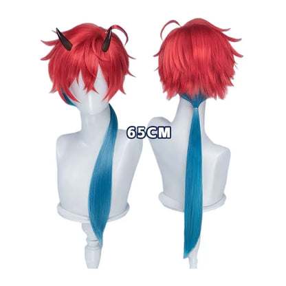 Cosmic Princess Kaguya Inspired Cosplay Costume – Komazawa Rai Mikado Akira Uniform Set with Wig for Men Halloween, Carnival & Roleplay Party