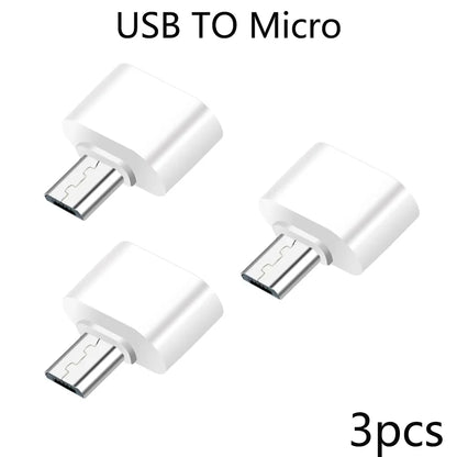 USB-C to USB 3.0 OTG Adapter – Type-C Male to USB-A Female Data Connector for MacBook, iPad & USB-C Devices