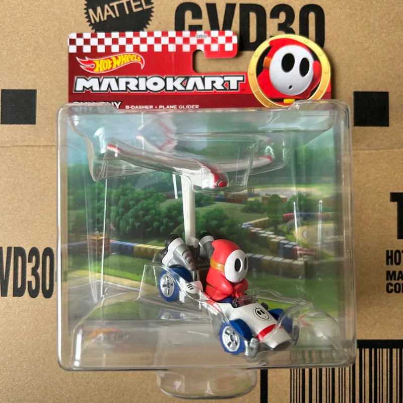 Hot Wheels Mario Kart Moto volante Personnage-véhicule – GVD30 Véhicule de collection pour enfants et collectionneurs