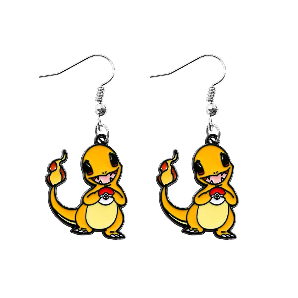 Pokémon Metal Figure Toy – Pikachu, Squirtle, Psyduck & Charmander Collectible Gift