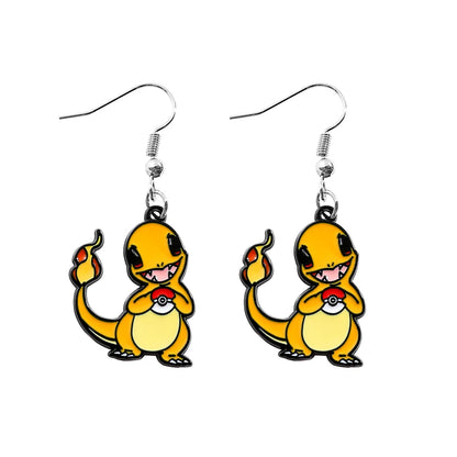 Pokémon Metal Figure Toy – Pikachu, Squirtle, Psyduck & Charmander Collectible Gift