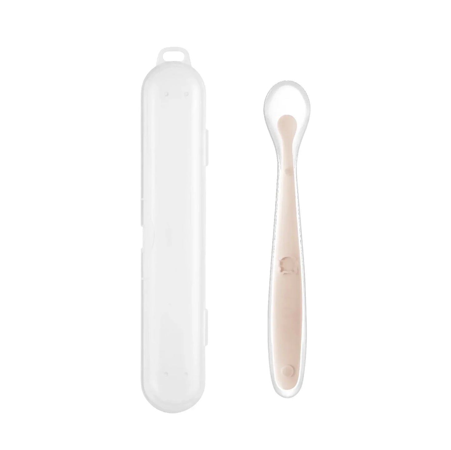 Soft Silicone Baby Feeding Spoon – Gentle Training Spoon for Infants, Toddlers & Baby-Led Weaning