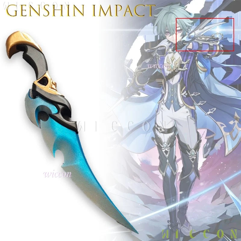 Genshin Impact Inspired Lohen Cosplay Costume – Anime Game Character Outfit with Props, Restored Character Design Cosplay Set for Women & Men, Convention & Roleplay Costume