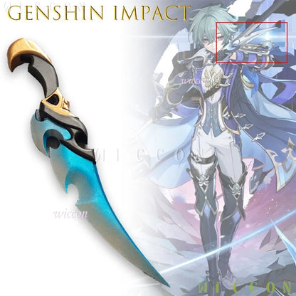 Genshin Impact Inspired Lohen Cosplay Costume – Anime Game Character Outfit with Props, Restored Character Design Cosplay Set for Women & Men, Convention & Roleplay Costume