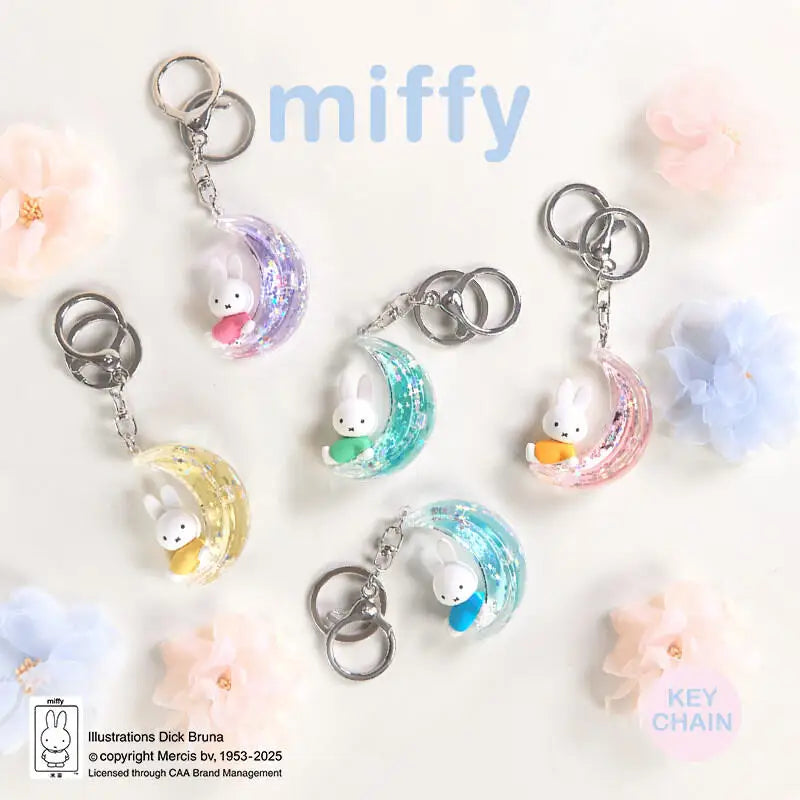 Porte-clés mystère Miffy – Joli pendentif en acrylique motif dessin animé pour sacs, sacs à dos, accessoires et décorations à collectionner