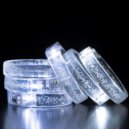 Juego de recuerdos LED para bodas – Gafas luminosas, pulseras que brillan en la oscuridad y anillos parpadeantes para bodas