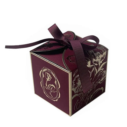 10/20/50/100PCS French Luxury Gold Candy Gift Boxes – Champagne Wedding Favor Boxes for Candy, Treats, Gifts & Elegant Party Packaging