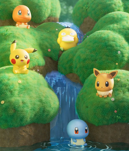 Pokémon Poké Ball Mini Action Figures Set – Pikachu Charmander Bulbasaur Anime Model Toy Gift for Kids
