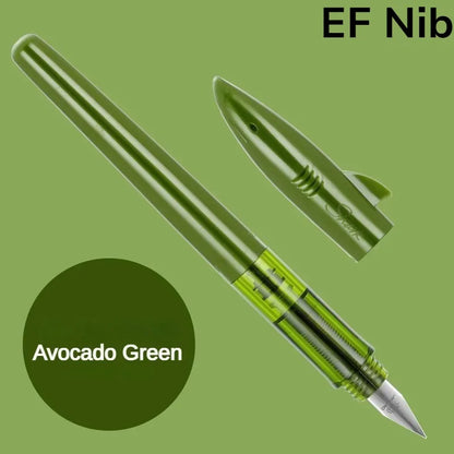 Stylo-plume Jinhao Shark – Stylo-plume à plume fine de 0,5 mm pour la calligraphie, l'écriture, le travail de bureau, les fournitures scolaires et la papeterie étudiante