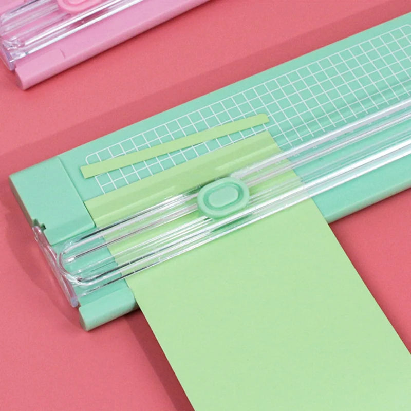 Massicot A4 de précision – Coupe-papier pour loisirs créatifs, cartes, photos, scrapbooking et projets de bureau