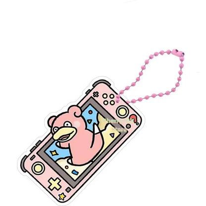 Pokémon Acrylic Keychain – Espeon, Umbreon, Leafeon & Snorlax Double-Sided Bead Chain Pendant
