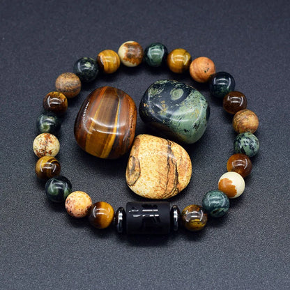 Pulsera de constelación de 12 signos del zodiaco – Brazalete con dije de astrología para hombres y mujeres | Regalo de joyería de amistad Aries, Virgo, Leo y Libra