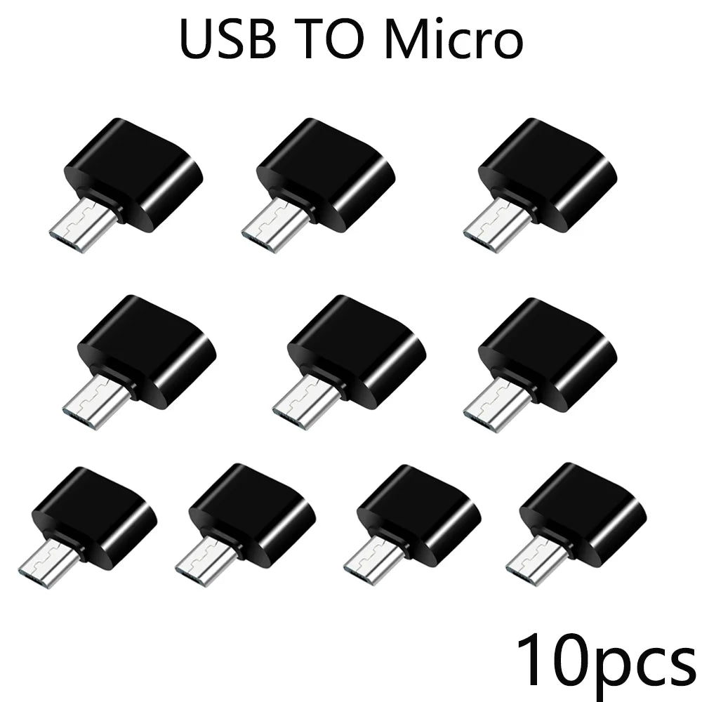 USB-C to USB 3.0 OTG Adapter – Type-C Male to USB-A Female Data Connector for MacBook, iPad & USB-C Devices