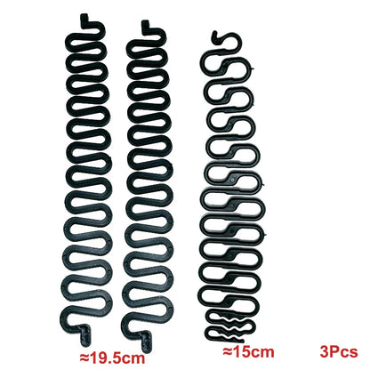2-10PCS Ponytail Creator Styling Tools – Topsy Tail Plastic Loop Hair Braid Maker Clips for Women & Girls, Easy DIY Hair Accessories