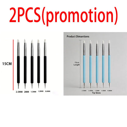 Polymer Clay Sculpting Tools Set – DIY Carving, Embossing & Modeling Tools for Ceramic Clay Crafts