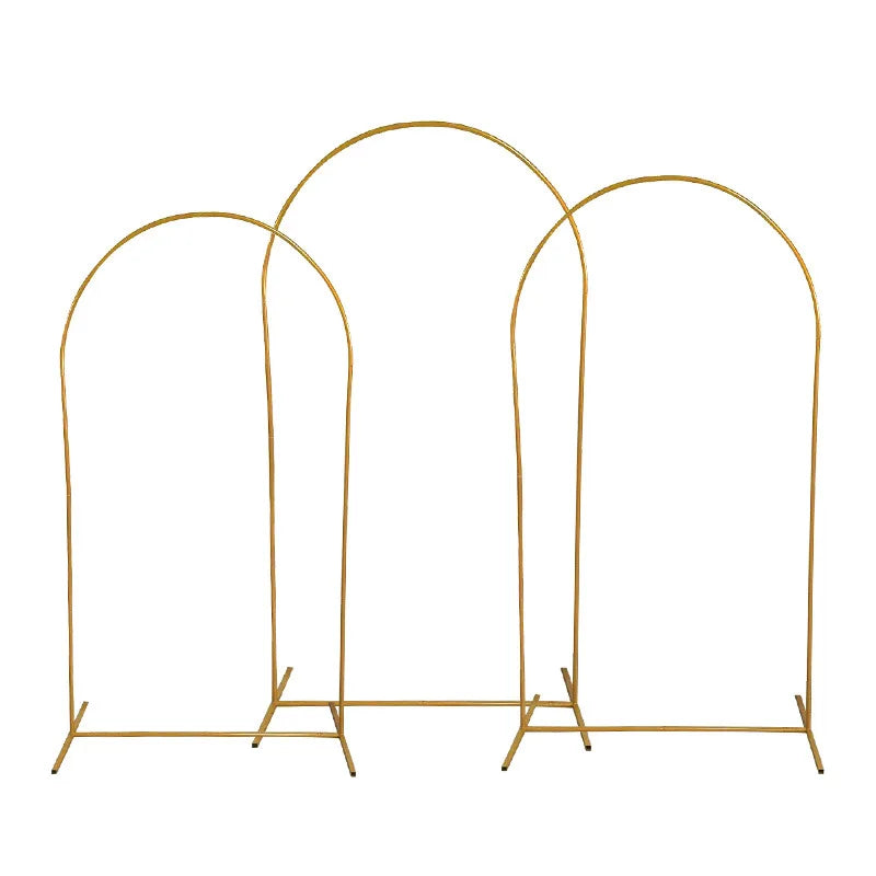 Soporte de arco dorado para bodas – Marco de arco de globos para bodas, fiestas y decoración de eventos