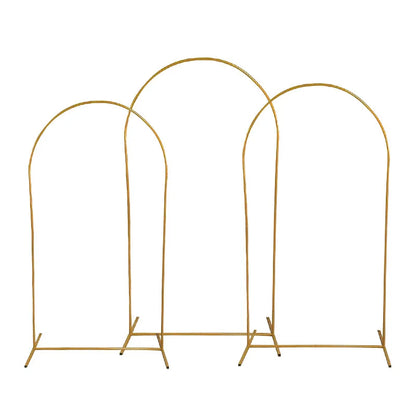 Soporte de arco dorado para bodas – Marco de arco de globos para bodas, fiestas y decoración de eventos