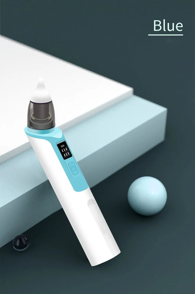 Aspirateur nasal électrique rechargeable pour bébé 2026 – Nettoyeur de nez doux pour nouveau-né avec aspiration réglable pour soulager la congestion infantile