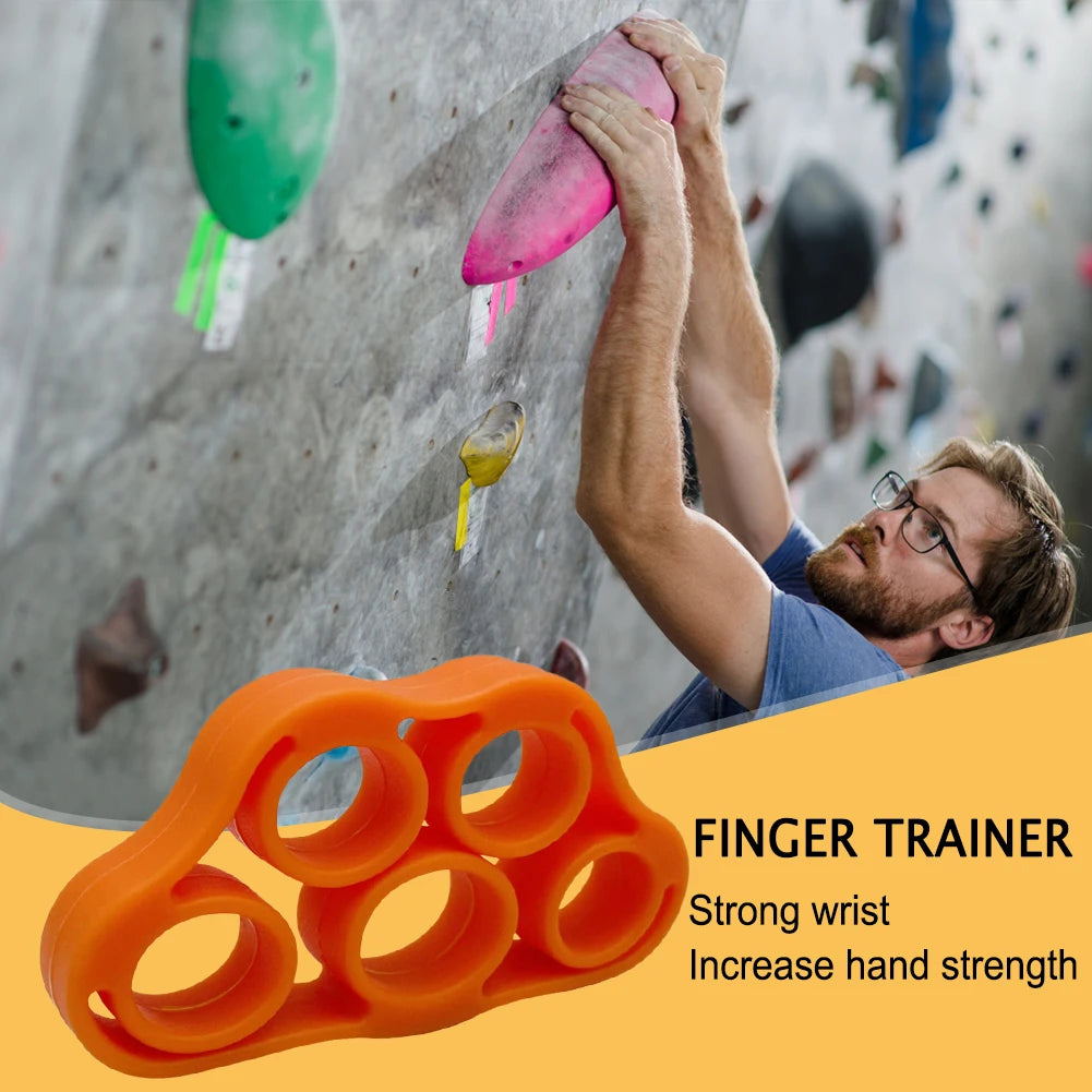 Fortalecedor de dedos de silicona – Ejercitador de manos y dedos para guitarristas, rehabilitación y fitness de manos