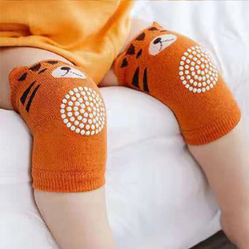 Rodilleras Antideslizantes para Bebés – Protectores de Algodón para Gatear de 0 a 3 Años, Mangas Acolchadas para Codos de Recién Nacidos, Rodilleras para Niños y Niñas, Accesorios Suaves de Protección para Gatear