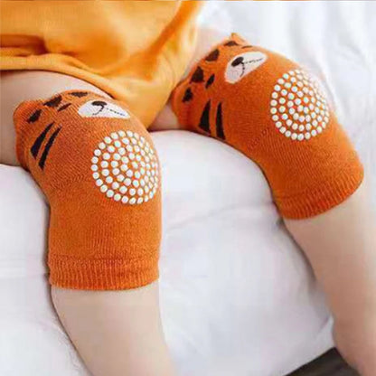 Rodilleras Antideslizantes para Bebés – Protectores de Algodón para Gatear de 0 a 3 Años, Mangas Acolchadas para Codos de Recién Nacidos, Rodilleras para Niños y Niñas, Accesorios Suaves de Protección para Gatear