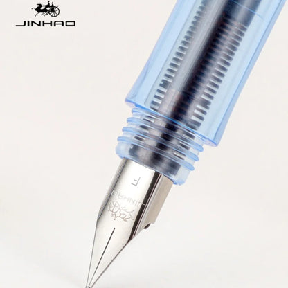 Stylo-plume Jinhao Shark – Stylo-plume à plume fine de 0,5 mm pour la calligraphie, l'écriture, le travail de bureau, les fournitures scolaires et la papeterie étudiante