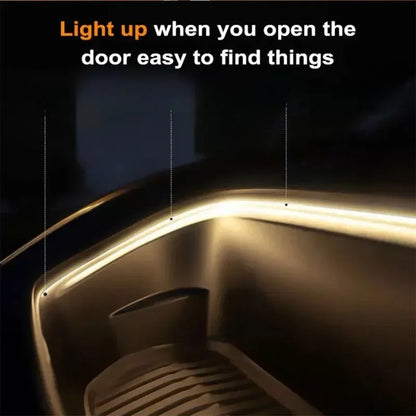 Automatic LED Car Trunk Light Strip – High-Brightness Wireless Tailgate Ambient Interior Lighting
