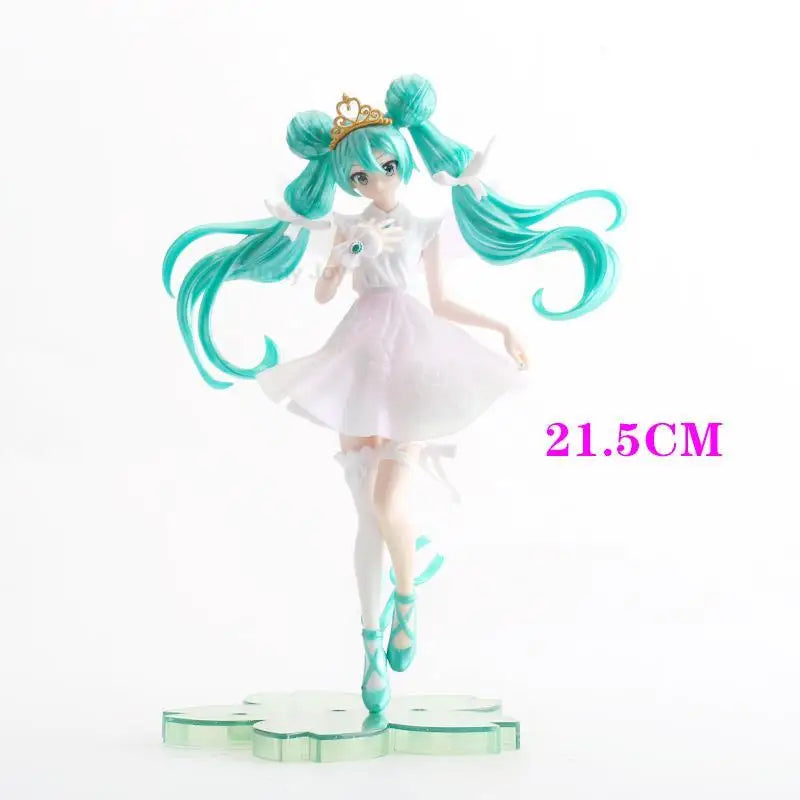 Hatsune Miku Anime Figure – Wedding Dress & Swimsuit Vocaloid PVC Action Figure Collectible Model Toy for Girls Gift