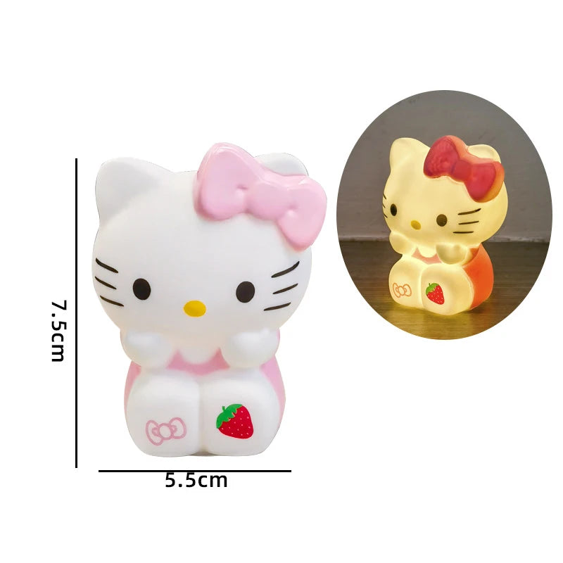 Hello Kitty Night Light – Cartoon Bedside Lamp for Sleeping, Reading & Home Desktop Decor Gift