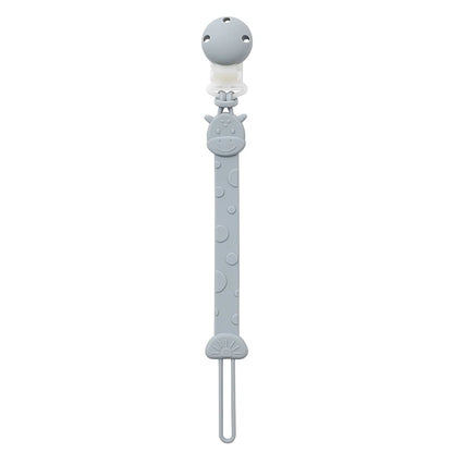 Clip de Chupete de Silicona sin BPA – Sujetachupetes de Una Sola Pieza para Bebés Niños y Niñas de 3+ Meses, Accesorio Seguro para Bebés