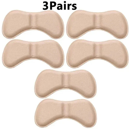 12PCS Heel Cushion Pads – Adhesive Anti-Wear Heel Protector Inserts for Shoes, Soft Foot Care Insoles for Comfort & Protection