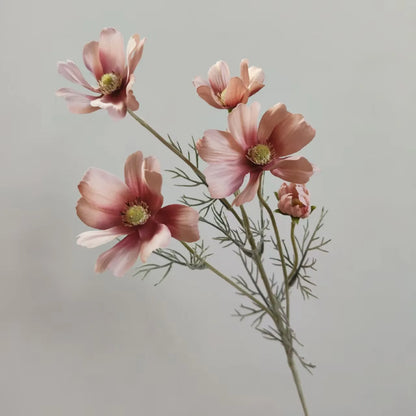 1 Gerbe de 60cm de Fleurs Artificielles Camomille Marguerite – Fausse Fleur en Soie Blanche pour Décoration de Mariage, Décoration de Table, Arrangements de Fête & Bouquets DIY