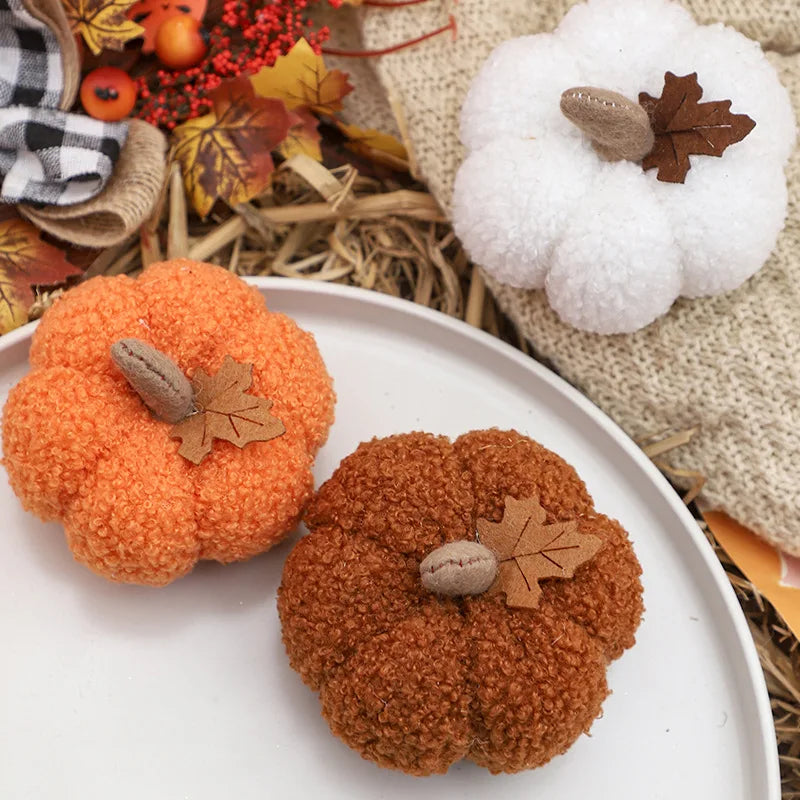 Halloween Pumpkin Ornament – 2025 New Decorative Pumpkin Doll for Home, Holiday Party & Halloween Decorations, Festive Gift
