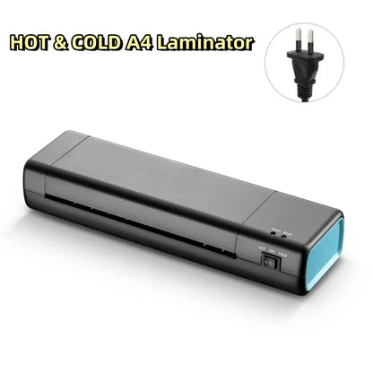 9-Inch A3/A4 Laminating Machine – Fast 90-Second Preheat Hot & Cold Laminator for Documents, Photos, Cards & Office Use