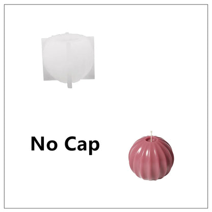 Christmas Bauble Candle Silicone Mold – DIY Scented Candle Making Mould for Xmas Gifts, Holiday Crafts & Home Decoration