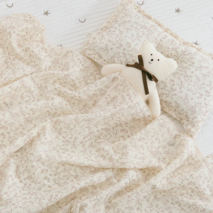 Summer Baby Muslin Blanket – Soft Newborn Swaddle Wrap Receiving Blanket for Infant Crib & Sleeping
