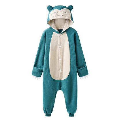 Kids Kigurumi Cosplay Costume – Full Body Onesie Pajamas Sleepwear for Boys & Girls, Halloween, Christmas & Dress-Up Gift Outfit