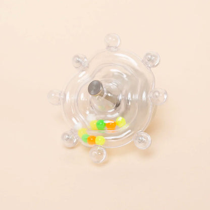 Interactive Parrot Cage Toy – Rotating Treat Dispenser for Mental Stimulation, Foraging & Entertainment, Bird Enrichment Toy