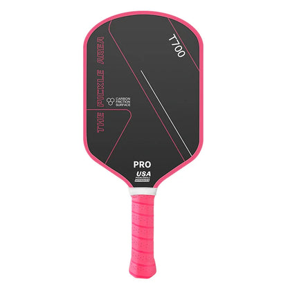 T700 Carbon Fiber Pickleball Paddle – USAPA Approved Frosted Surface Racket for Outdoor Competition (1 or 2 Pack)