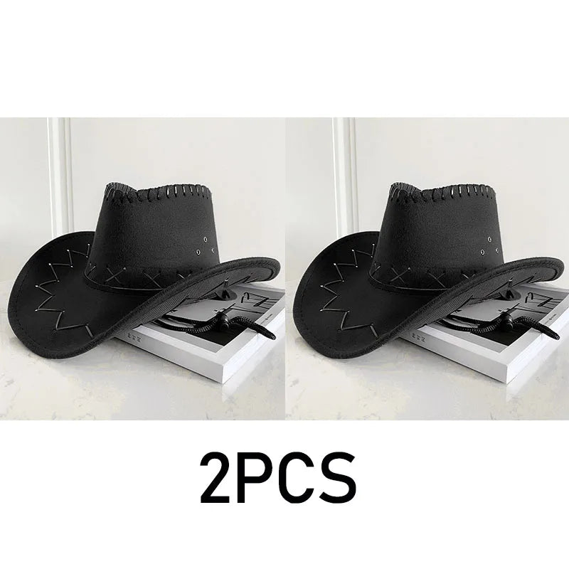 Bride Cowgirl Cowboy Hat – White Western Hat for Bachelorette Parties, Weddings & Bridal Showers