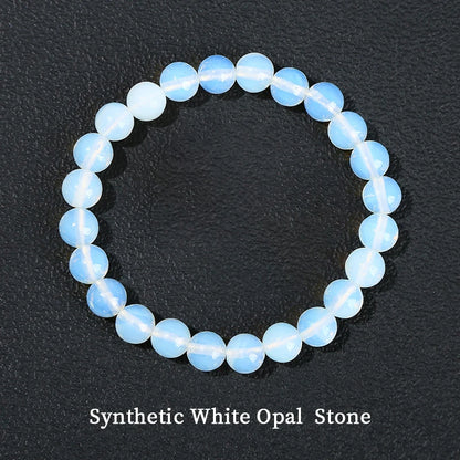 Bracelet en perles de lapis-lazuli naturel, de quartz et d'améthyste – Bijou énergétique de guérison Reiki en cristal pour hommes et femmes