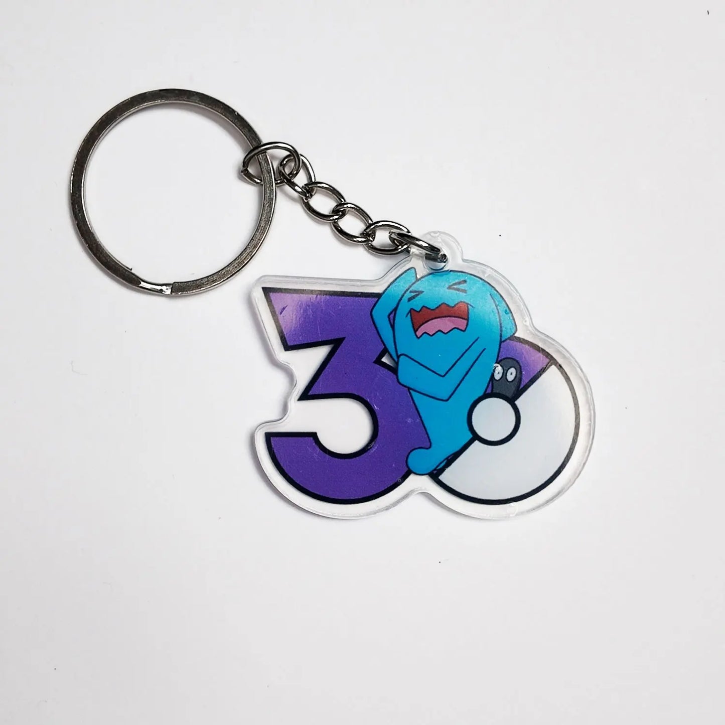 Pokémon 30th Anniversary Acrylic Keychain – Captain Pikachu, Eevee & Eeveelutions (50 Styles)