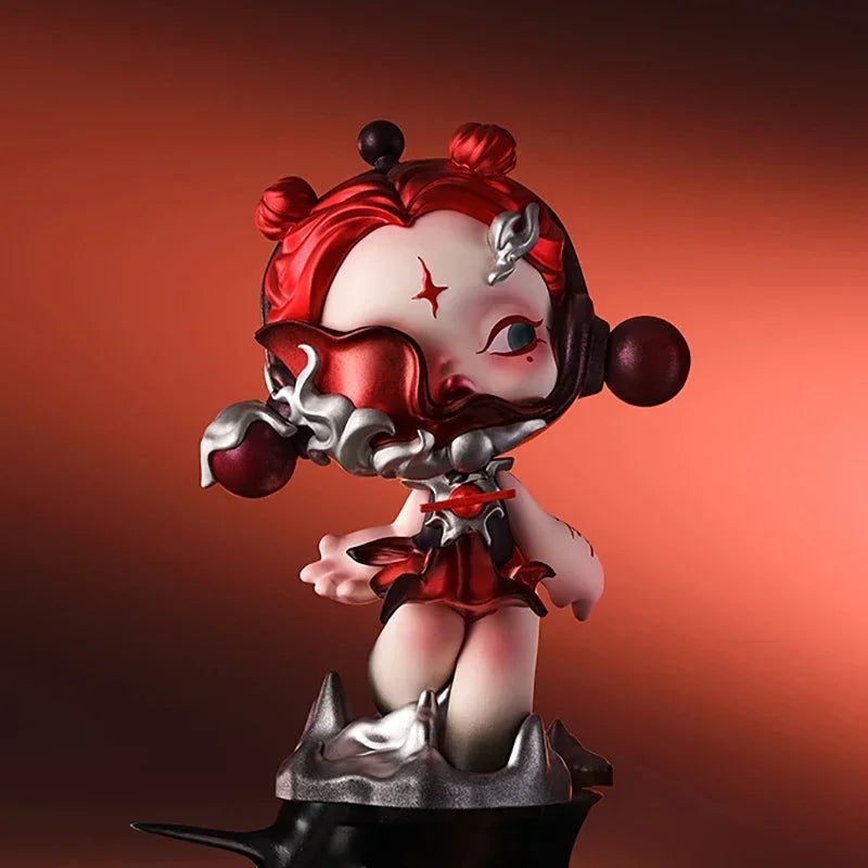 POP MART SKULLPANDA The Sound Series – Mystery Blind Box Anime Figure, Cute Desktop Collectible Toy & Gift