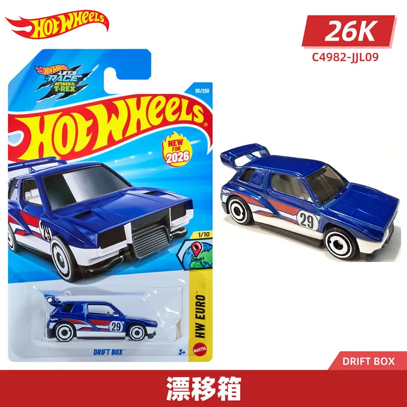 Hot Wheels C4982 Lote 2026K Coche de metal a escala 1:64 – Ferrari, BMW, Nissan GT-R, Supra y F1, Juguete coleccionable de aleación en miniatura