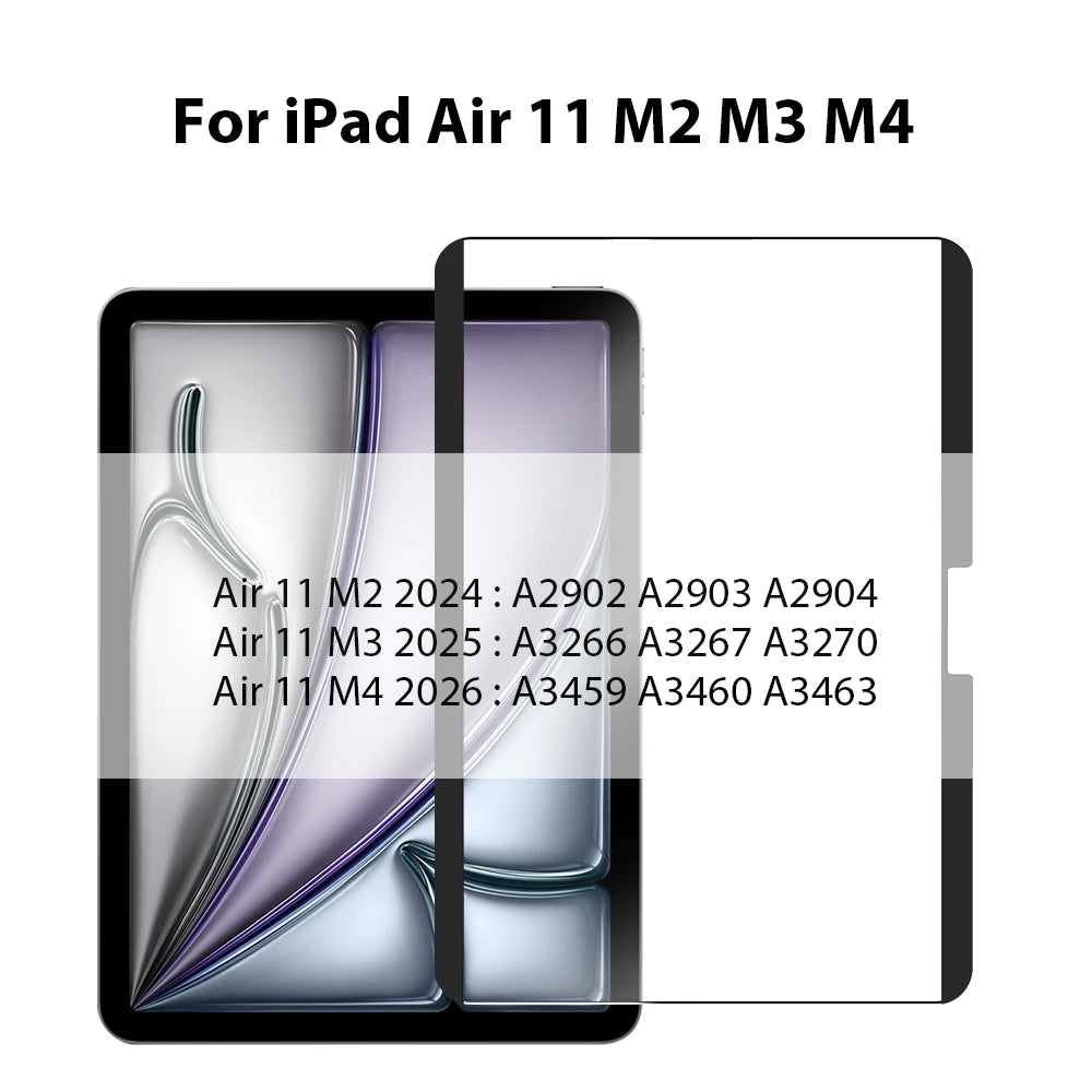 Protector de pantalla magnético Paperlike para iPad A16, Air 11 M3/M2, Air 5/4, Pro 11/13 M5 y M4, Pro 12.9, iPad de 10ª/9ª generación y iPad Mini 7/6