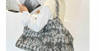 Bolso de yoga unisex de lona de gran capacidad – Bolso de hombro ecológico, Bolso de mano de estilo urbano para gimnasio, fitness, compras, viajes y uso diario