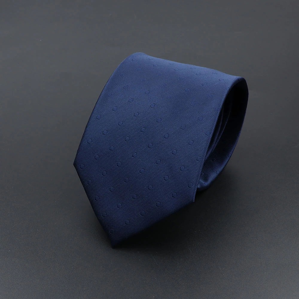 Corbata de hombre de fantasía con perro de dibujos animados, Paisley, rayas y lunares para negocios y bodas